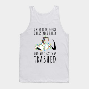 Office Christmas Party Bin Chicken Tank Top